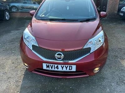 Used Nissan Note Acenta Premium 80 HP (58 kW) 2014 Red Hatchback