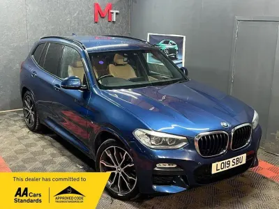 Used BMW X3 M Sport 2019 Blue SUV