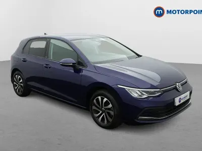 Used VW Golf VIII Active 110 HP (80 kW) 2021 Blue Hatchback