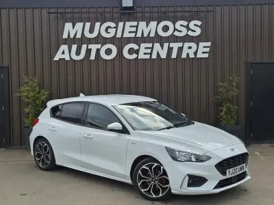 Käytetty Ford Focus ST-Line X 120 HP (88 kW) 2020 Valkoinen Viistoperä