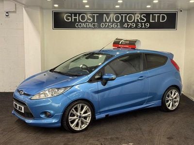 Used Ford Fiesta Zetec 118 HP (86 kW) 2009 Blue Hatchback