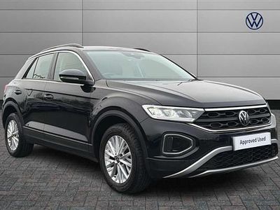 Black Used 2023 VW T-Roc Life SUV | £17,299 (Fair price)