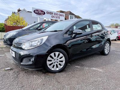Black Used 2013 Kia Rio Hatchback | £4,999 (A bit pricey)
