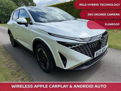 New Nissan Qashqai N-Connecta 2025 White SUV