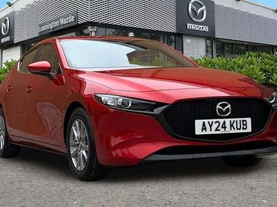 Red Used 2023 Mazda 3 Prime-Line Hatchback | £16,980 (Fair price)