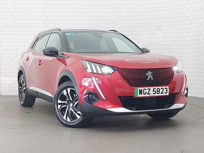 Używany Peugeot e-2008 GTi 100 kW (136 KM) 2022 Czerwony SUV