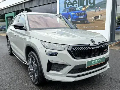Used Skoda Kodiaq vRS 180 HP (132 kW) 2024 Grey SUV