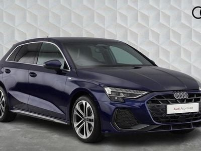 Used Audi A3 Sportback S-Line 2025 Blue Hatchback