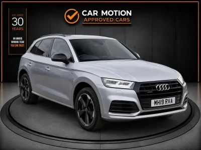 Used Audi Q5 Black Edition 190 HP (139 kW) 2019 Silver SUV