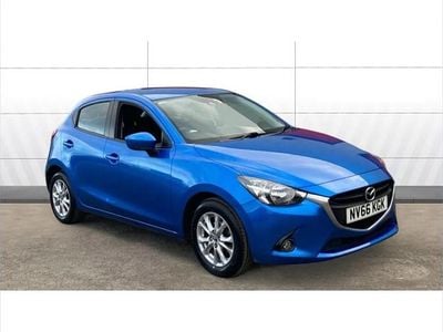 Used Mazda 2 88 HP (64 kW) 2016 Blue Hatchback