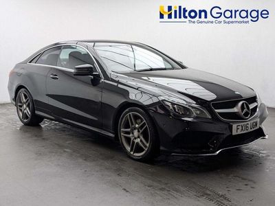 Used Mercedes E220 AMG line 177 HP (130 kW) 2015 Black Coupe