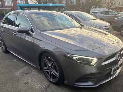 Used Mercedes A200 AMG Line Premium Plus 163 HP (119 kW) 2019 Grey Hatchback