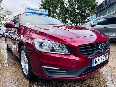 Used Volvo V60 Business Edition 150 HP (110 kW) 2017 Red Estate