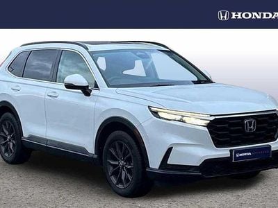 Platinum white Used 2024 Honda CR-V Elegance SUV | £32,495 (Fair price)