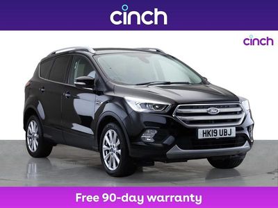Black Used 2019 Ford Kuga Titanium SUV | £10,179 (Good price)