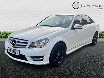 White Used 2013 Mercedes C180 AMG Sedan | £6,450 (Fair price)