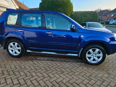 Used Nissan X-Trail 136 HP (100 kW) 2005 Metallic blue SUV