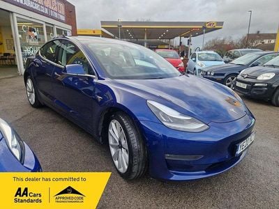 Blue Used 2020 Tesla Model 3 Long Range AWD Sedan | £13,995 (Fair price)