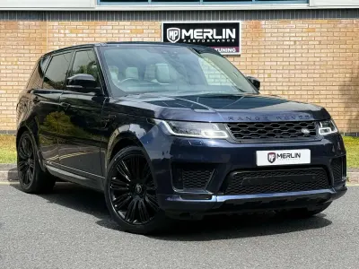Used Land Rover Range Rover Sport Autobiography Dynamic 2019 Blue SUV
