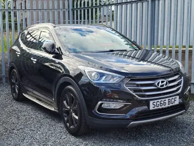 Used Hyundai Santa Fe Edition 200 HP (147 kW) 2016 Black SUV