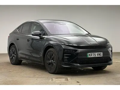 Used Skoda Enyaq iV vRS 183 kW (250 HP) 2026 Black magic pearl effect SUV