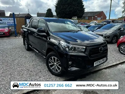 Used Toyota HiLux 150 HP (110 kW) 2020 Black Pickup