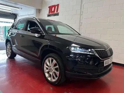 Begagnad Skoda Karoq SE L 116 HK (85 kW) 2018 Svart SUV