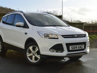 White Used 2015 Ford Kuga Zetec SUV | £7,495 (Fair price)
