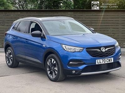 Used Vauxhall Grandland X S 130 HP (95 kW) 2020 Blue SUV