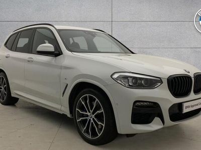 Used BMW X3 M Sport 190 HP (139 kW) 2019 White SUV