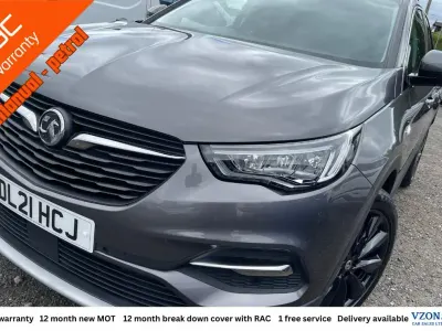 Used Vauxhall Grandland X Elite 130 HP (95 kW) 2021 Grey SUV