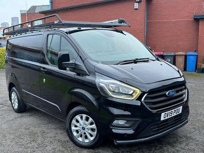 Black Used 2019 Ford Transit Custom Limited Van | £12,950 (Good price)