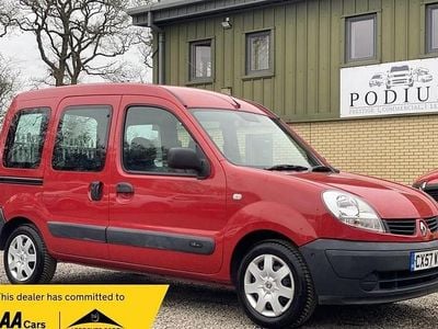 Used Renault Kangoo Authentique 106 HP (77 kW) 2007 Red MPV