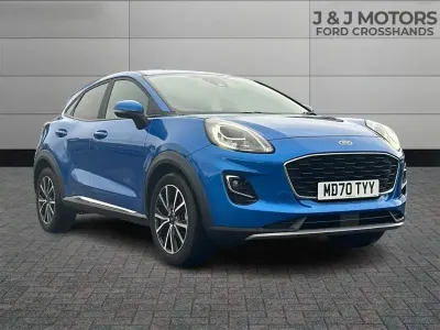 Usado Ford Puma Titanium 125 CV (91 kW) 2021 Azul SUV
