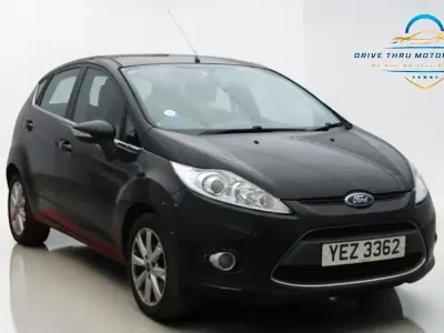 Used Ford Fiesta Zetec 82 HP (60 kW) 2009 Black Hatchback