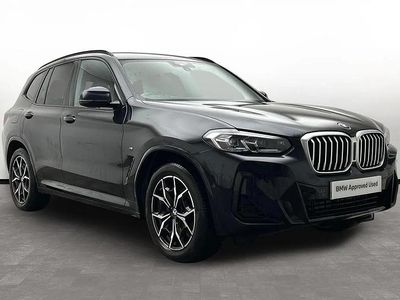 Black Used 2022 BMW X3 M Sport SUV | £34,500 (Fair price)