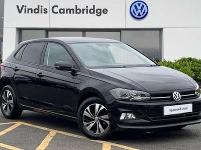 Used VW Polo Match 95 HP (69 kW) 2020 Black Hatchback
