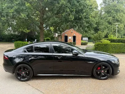 Used Jaguar XE R-Sport 180 HP (132 kW) 2017 Black Sedan