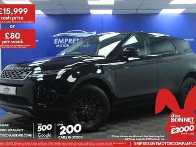 Used Land Rover Range Rover evoque S 150 HP (110 kW) 2020 Black SUV