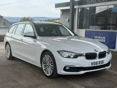 Used BMW 320 Luxury Line 184 HP (135 kW) 2016 White Estate
