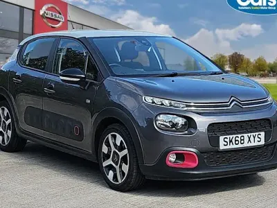 Used Citroën C3 PureTech 82 HP (60 kW) 2019 Grey Hatchback