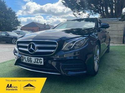 Used Mercedes E220 AMG line 2016 Black