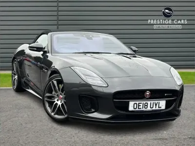 Used Jaguar F-Type R-Dynamic 300 HP (220 kW) 2018 Grey Cabriolet