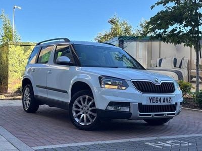 Used Skoda Yeti SE 105 HP (77 kW) 2014 White SUV