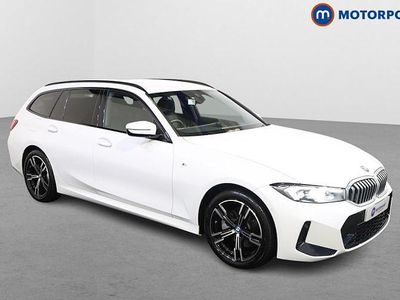 White Used 2024 BMW 330e M Sport Estate | £32,549 (Good price)