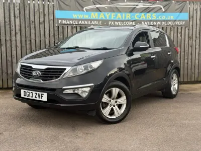 Używany Kia Sportage 134 KM (98 kW) 2013 Czarny SUV