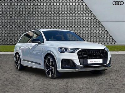 Used Audi Q7 Black Edition 335 HP (246 kW) 2022 White SUV