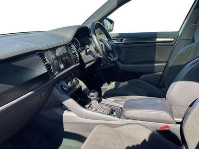 Używany Skoda Kodiaq SportLine 187 KM (137 kW) 2022 Biały SUV