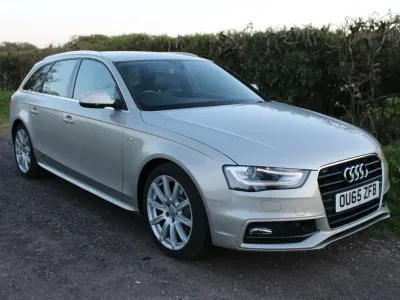 Begagnad Audi A4 S-Line 190 HK (139 kW) 2015 Silver Kombi