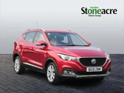Used MG ZS Excite 106 HP (77 kW) 2019 Red Sedan